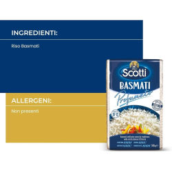 SCOTTI RISO BASMATI CONFEZIONI GR.500
