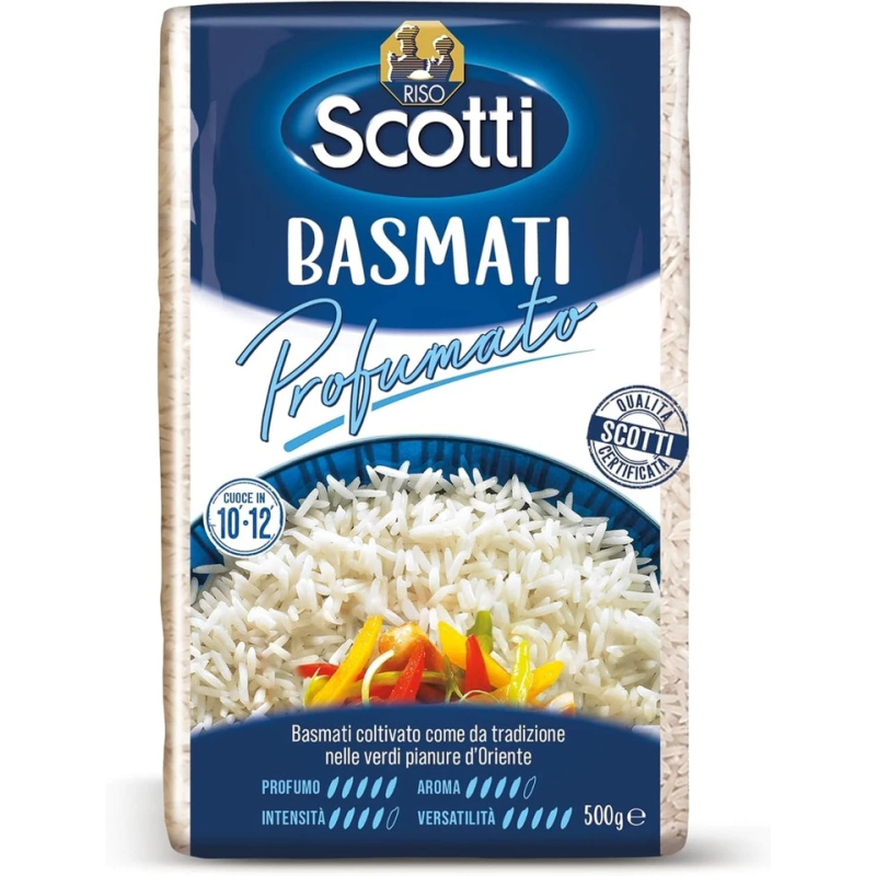 SCOTTI RISO BASMATI CONFEZIONI GR.500