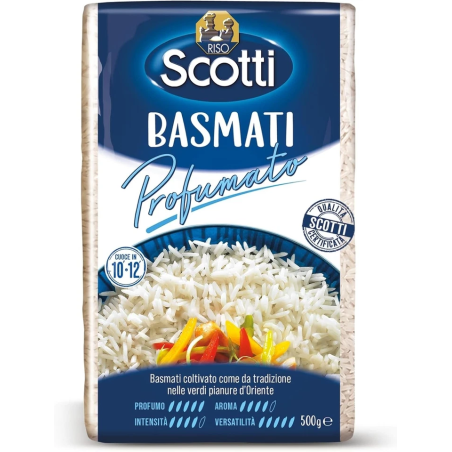 SCOTTI RISO BASMATI CONFEZIONI GR.500
