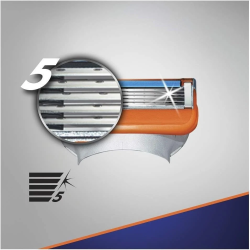 GILLETTE FUSION 5 POWER LAME X4