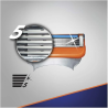 GILLETTE FUSION 5 POWER LAME X4