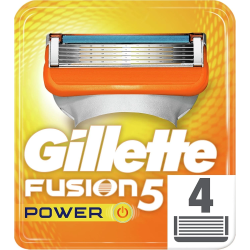 GILLETTE FUSION 5 POWER LAME X4