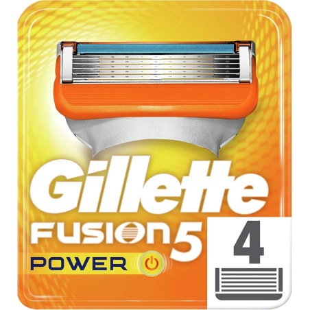 GILLETTE FUSION 5 POWER LAME X4