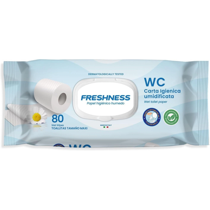 FRESHMESS CARTA IGIENICA UMIDIFICATA PZ.80