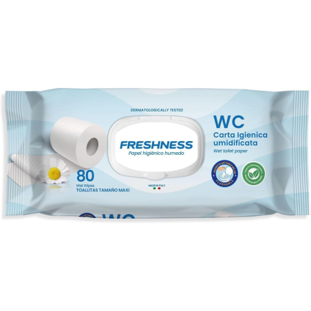 FRESHMESS CARTA IGIENICA UMIDIFICATA PZ.80