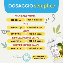 ALBAGARDEN CUPROLIVO  FLOW CONCIME CE BIOLOGICO PER VITE E ORTO KG.5