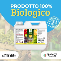 ALBAGARDEN RAME ZOLFO FLOW CONCIME CE BIOLOGICO PER VITE E ORTO KG.5