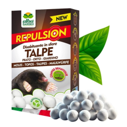 ALBAGARDEN DISABITUANTE SCACCIA TALPE IN SFERE DI CELLULOSA PROFUMANTE GR.100