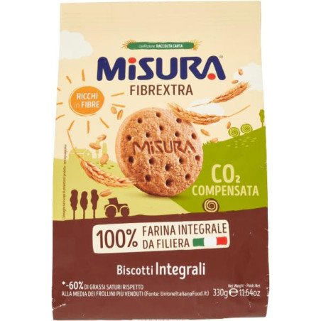 MISURA FIBREXTRA BISCOTTI GOCCE GR. 290