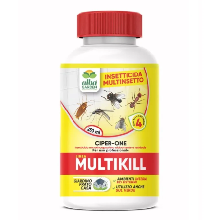 ALBAGARDEN MULTIKILL INSETTICITA MULTINSETTO ML.250