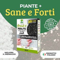 ALBAGARDEN PERLITE PER PIANTE IN GRANULI ROCCIA NATURALE  POROSA LT.2