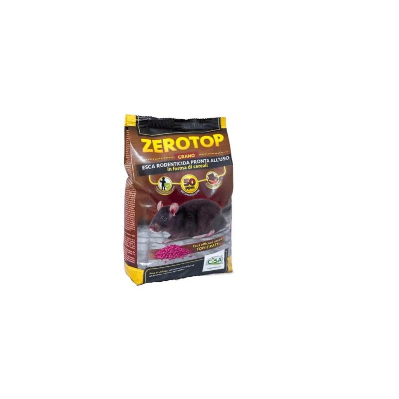 ZEROTOP GRANO 50 CACAO ROSSO BROMADIOLONE