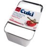 CUKI VASCHETTA ALLUMINIO C/C R62 2 PORZIONI PZ.4