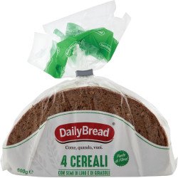 DAILY BREAD PANE 4 CEREALI GR.500