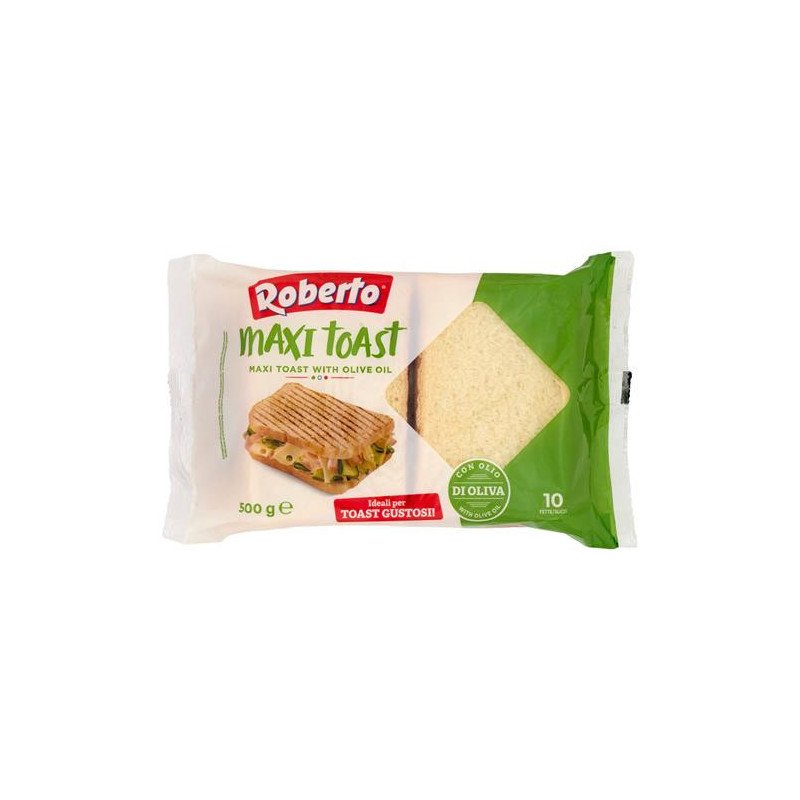 ROBERTO MAXI TOAST C/OLIO OLIVA GR.500