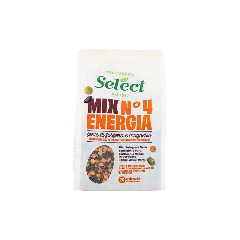 SELECT MIX 4 ENERGIA LEGUMI SECCHI E RISO BST. GR.300