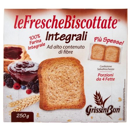 GRISSIN BON FETTE INTEGRALE GR.250