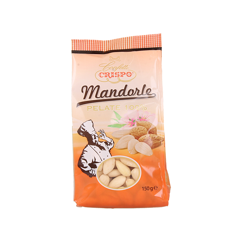 CRISPO MANDORLE PELATE BUSTA GR. 150