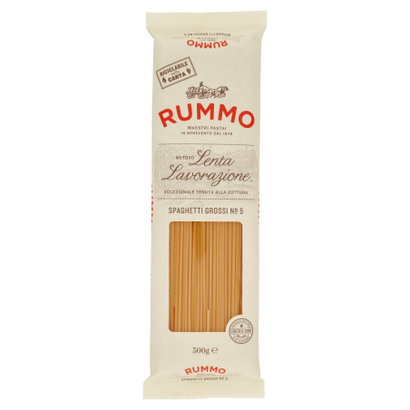 RUMMO SPAGHETTI GROSSI N° 5 GR. 500
