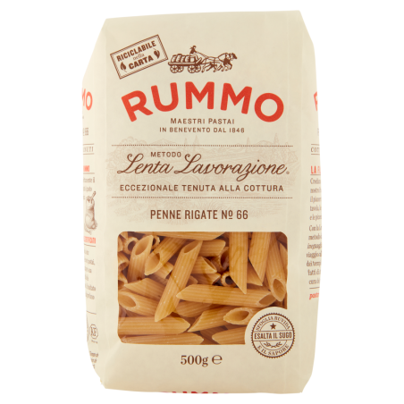 RUMMO PENNE RIGATE N°66 GR. 500