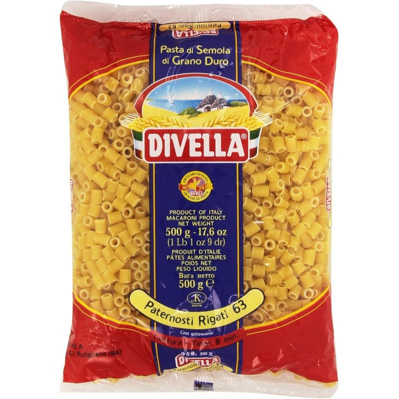 DIVELLA PATERNOSTINI LISCI N° 64 GR. 500