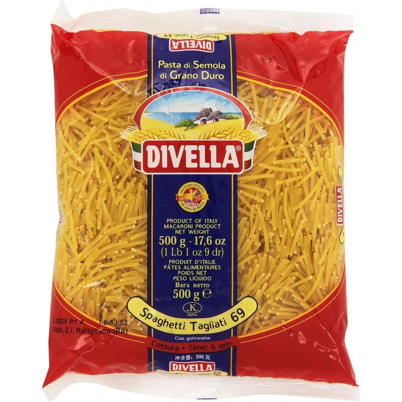 DIVELLA SPAGHETTI TAGLIATI N° 69 GR. 500