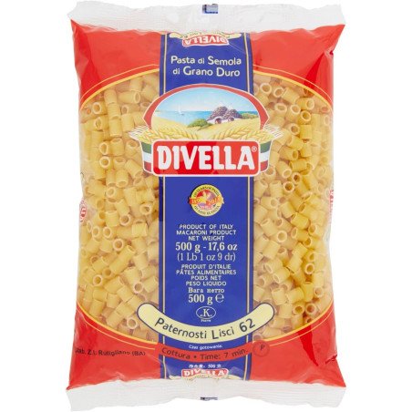 DIVELLA PATERNOSTI LISCI N° 62 GR. 500