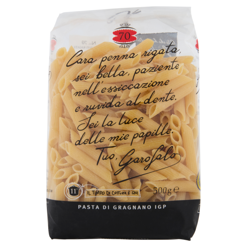 GAROFALO PENNE ZITI RIGATE N° 70 GR. 500