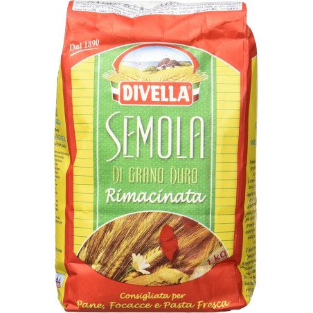 DIVELLA SEMOLA GRANDO DURO RIMACINATA GR. 1000
