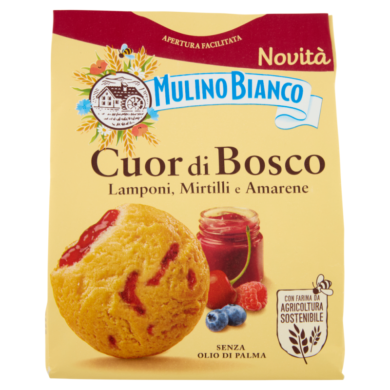 MULINO BIANCO FRUTTA CUOR DI BOSCO GR. 300