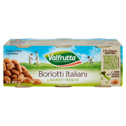 VALFRUTTA BORLOTTI LATTA GR. 400 X 3