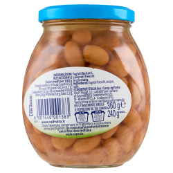 VALFRUTTA BORLOTTI VETRO GR. 360