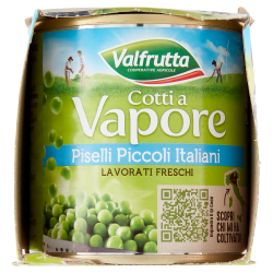 VALFRUTTA PISELLI VAPORE GR. 150 X 3