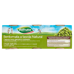 VALFRUTTA PISELLI MEDI LATTA GR. 410 X 3