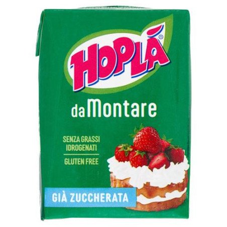 HOPLA' PANNA VEGETALE PER DOLCI ML. 200