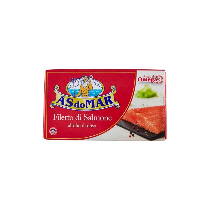 AS DO MAR FILETTI SALMONE OLIO GR. 115
