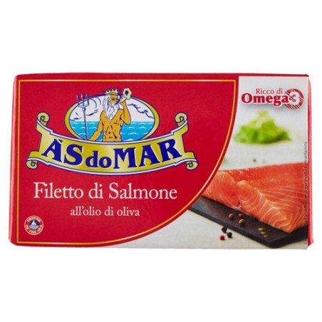 AS DO MAR FILETTI SALMONE OLIO GR. 115